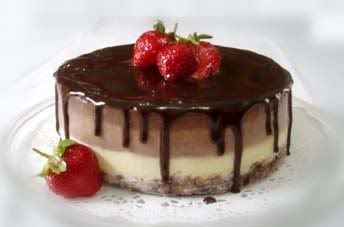 Triple Chocolate Cheesecake Pictures, Images and Photos