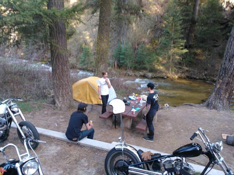 motorcycle camping trip