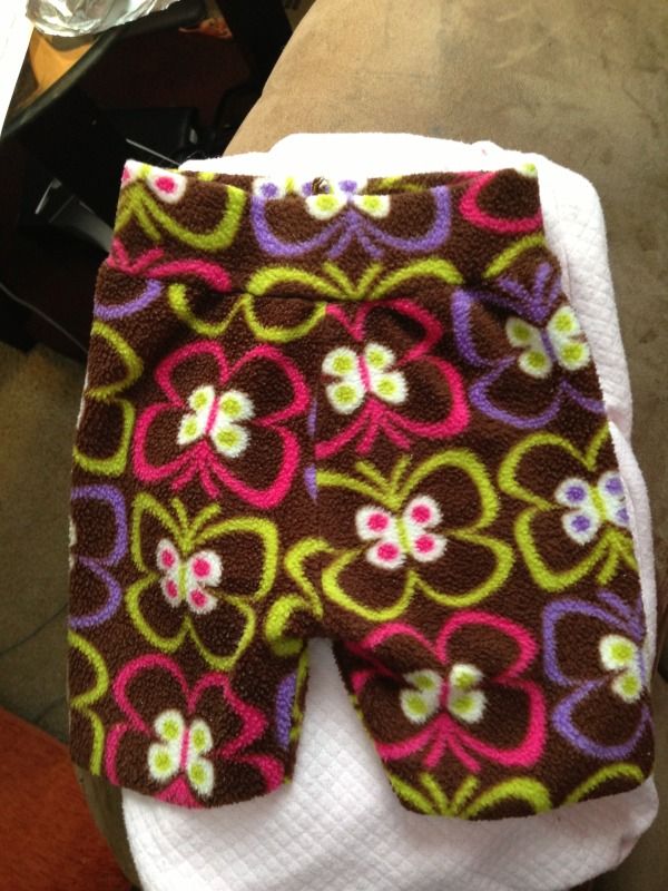 Size small girly fleece shorties Size small girly fleece shorties