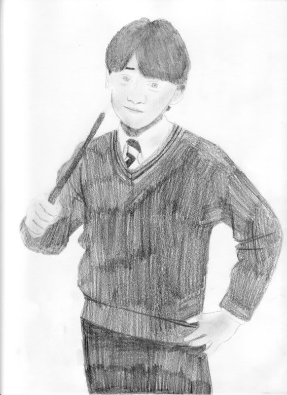 HarryPotter1Ron.jpg Ron - Philosophers Stone Portrait image by modernDAYpoet06