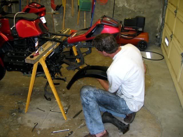 Gearbox removal bmw k100 #5