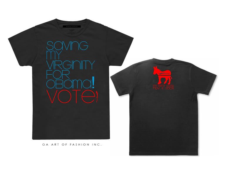 shirt tee tshirt obama campaign barack election USA america support presidential democrat