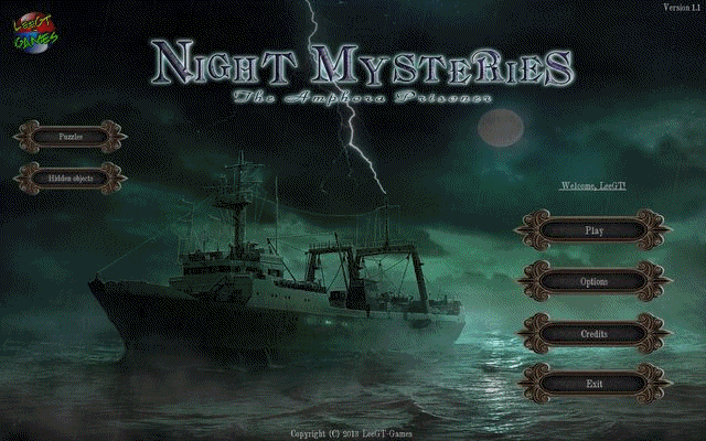 Night Mysteries: The Amphora Prisoner (Final Version)