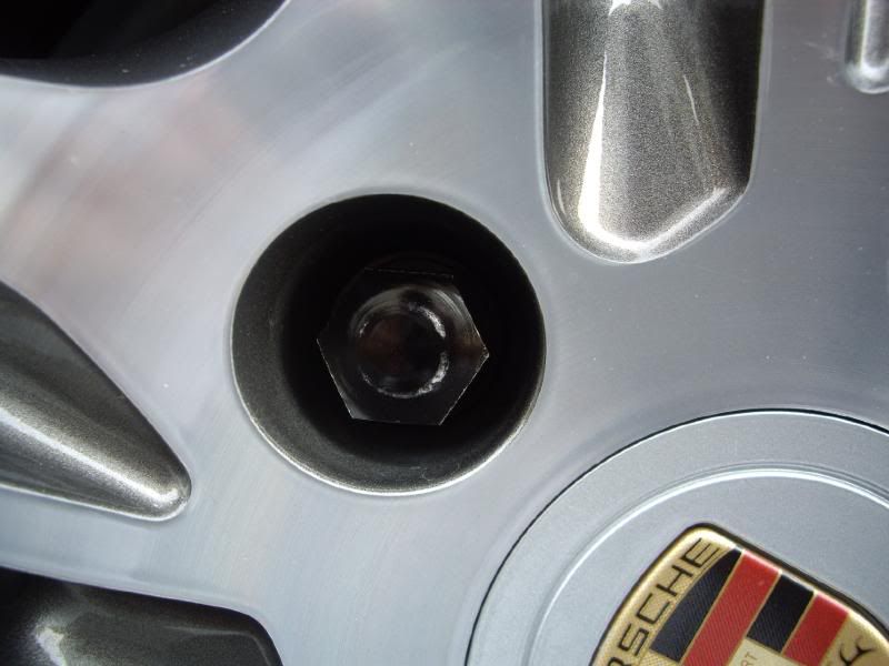 FS Porsche Black anodized lug nuts VW Vortex Volkswagen Forum