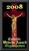 2008 Catholic Website Award for Organizations
