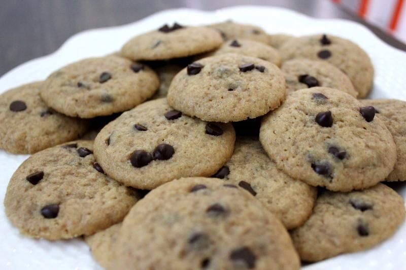 Mini Chocolate Chip Cookies by freshfromthe.com