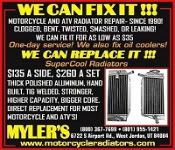 Motorcycle Radiators