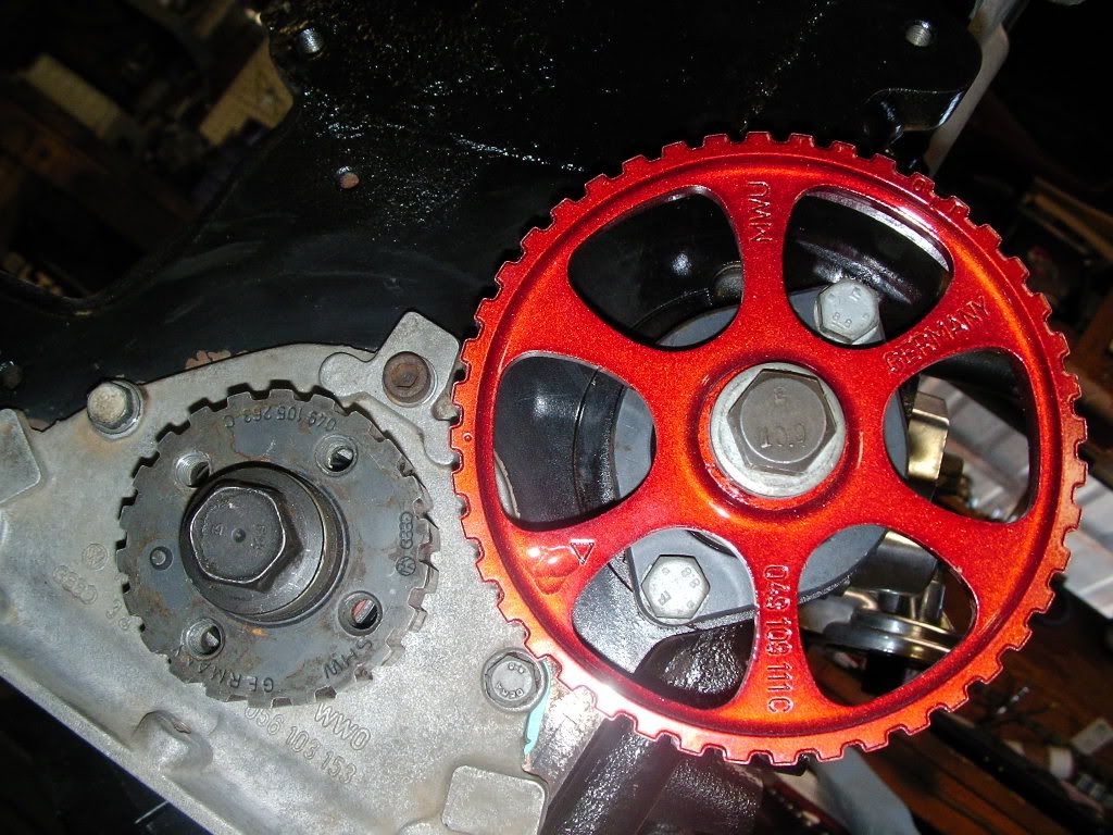 Help me get my cam timing belt installed correctly VW Vortex