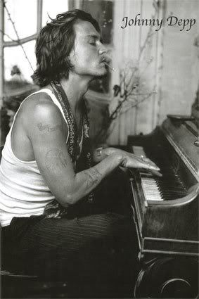 Johnny Depp Smoking Piano. JOHNNY DEPP Photobucket