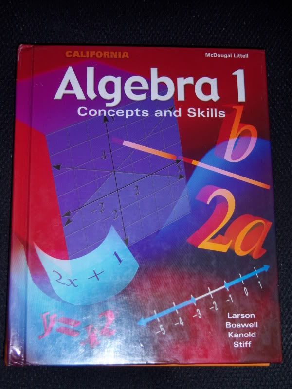 mcdougal littell algebra 1 book. McDougal Littell Mathematics