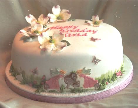 Fairy Birthday Cake on Happy Birthday To You