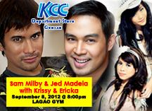 Jed Madela and Sam Milby in GenSan