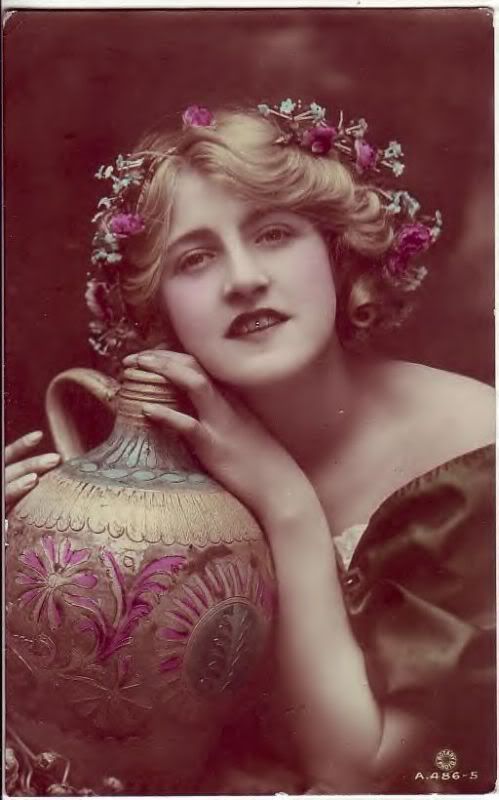 lady with grecian urn Pictures, Images and Photos