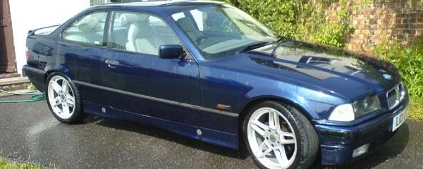 1993 BMW 325i coupe : 18" Lenso Alloys : M3 Steering wheel : M3 gear knob 