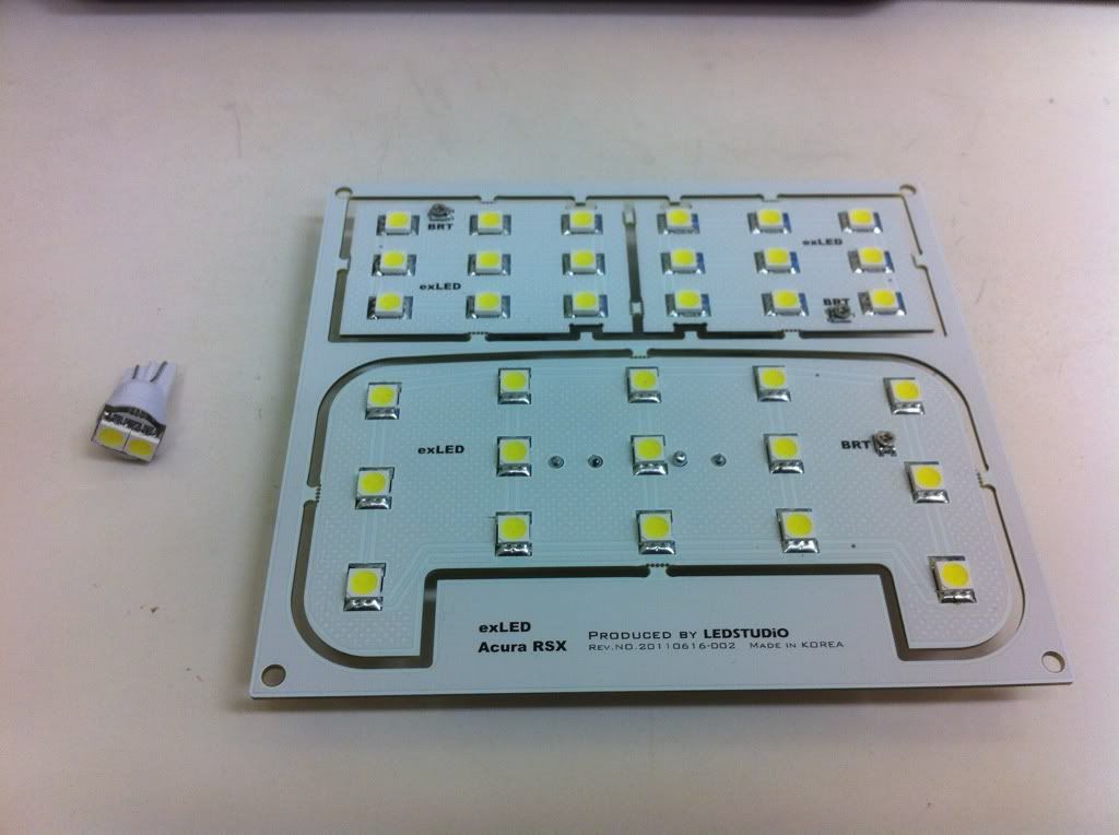 Review Custom RSXspecific interior LED replacement lights by exLEDusa
