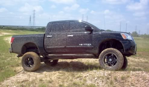 Lifted nissan titan burnout #2