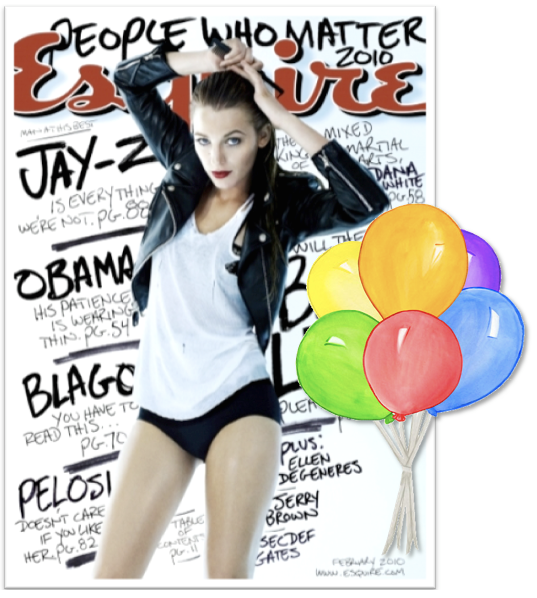 Gossip Girl star Blake Lively channels John Travolta from the classic movie 