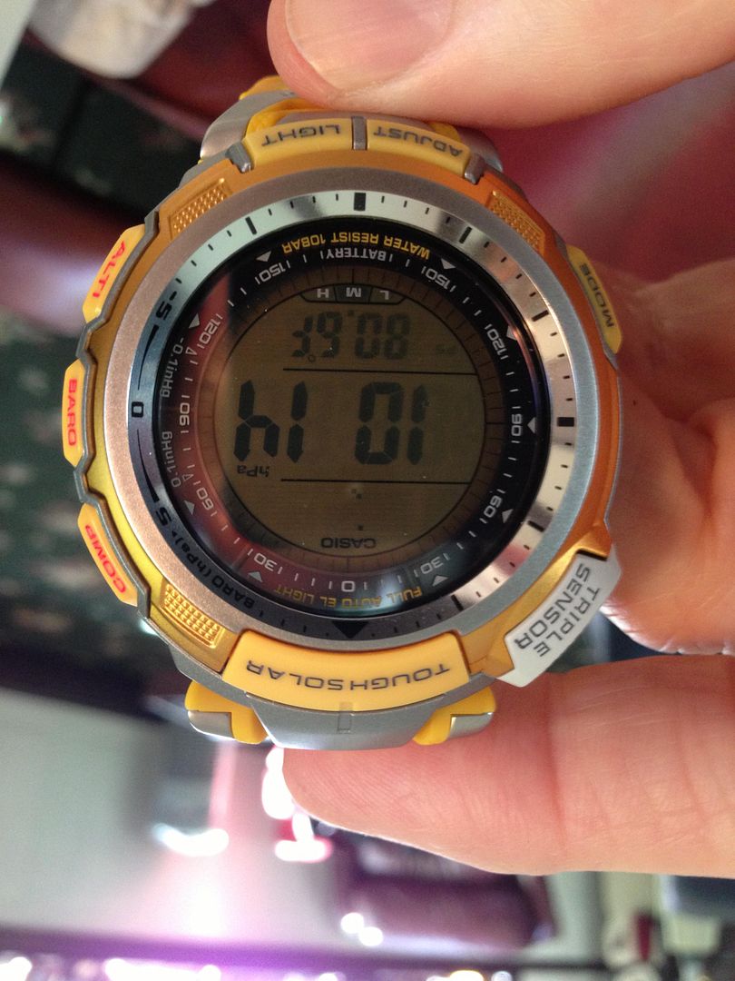 casio pro trek prg 110