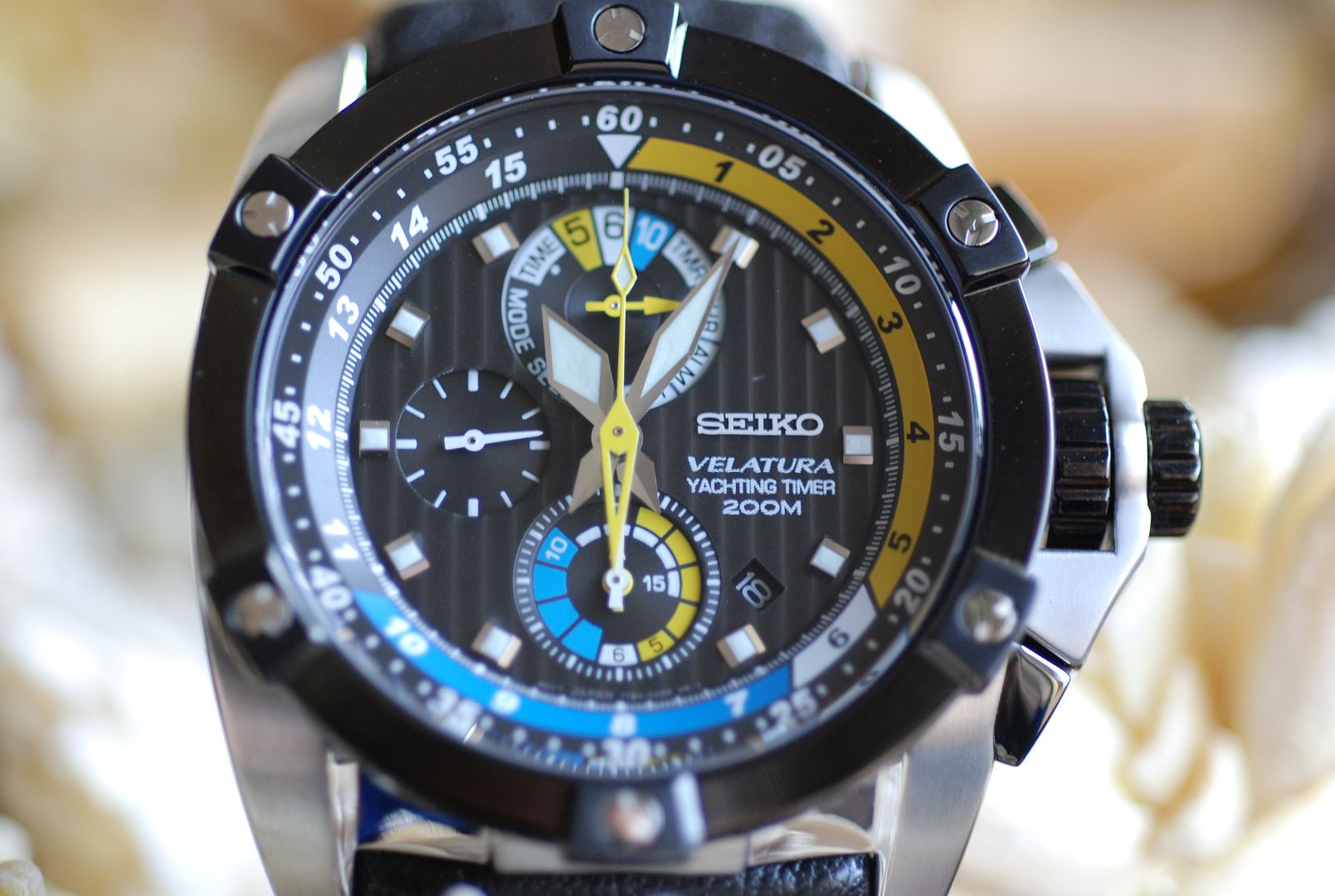 seiko velatura yachting timer 200m