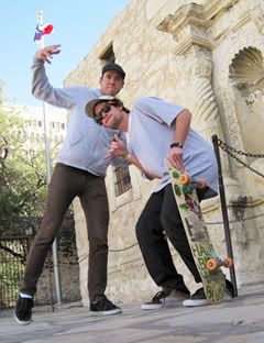 Alamo,skateboarding