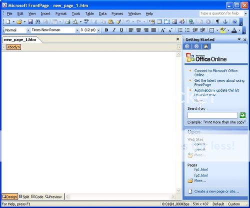 OEM Microsoft FrontPage 2003