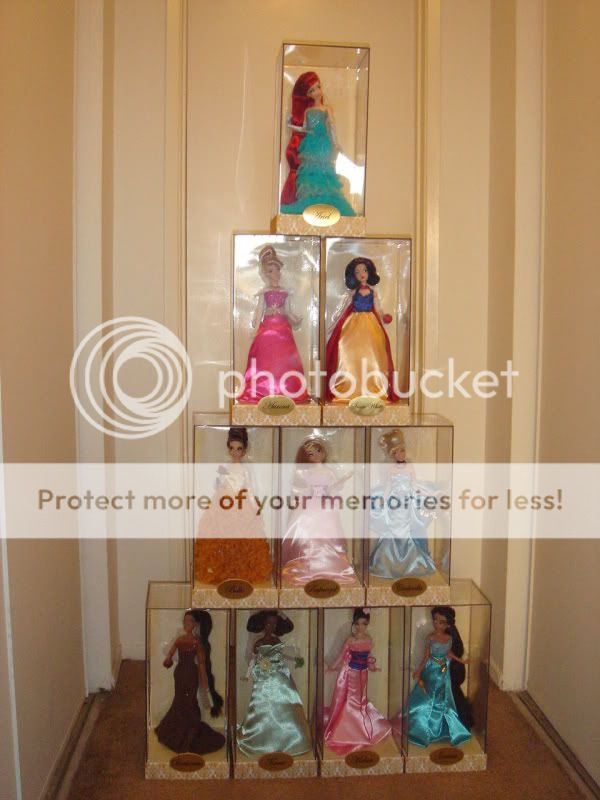 NEW Disney Princess Designer 10 Dolls FULL COMPLETE SET Collection 