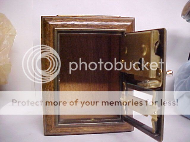   POST OFFICE COIN BOX ORIGINAL PO LOCKBOX 2696 combination SAFE  