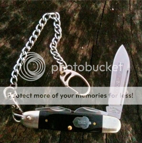 Meaning of shields on knife handles?....