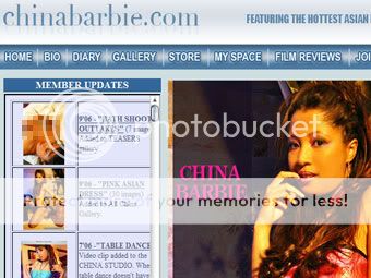 Скриншот сайта China Barbie © Lenta.ru