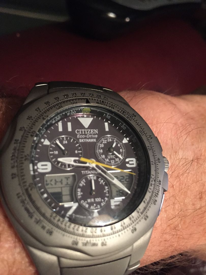 FS: Citizen Skyhawk Titanium Chronograph Reduced to $199.00 | The Watch ...